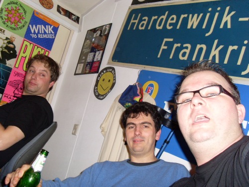 Sander, Bart en Mark