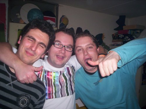Bart, Mark en Sander